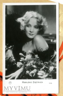 Duże zdjęcie Marlene Dietrich EUROPE nr 1114