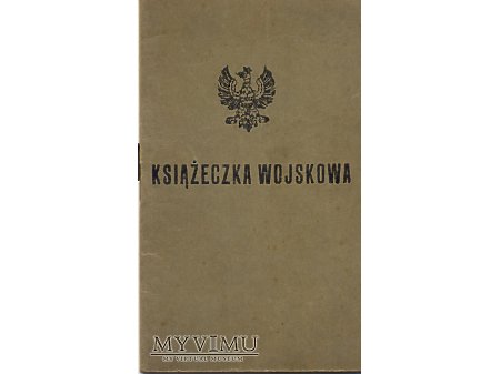 Książeczka Wojskowa 1925