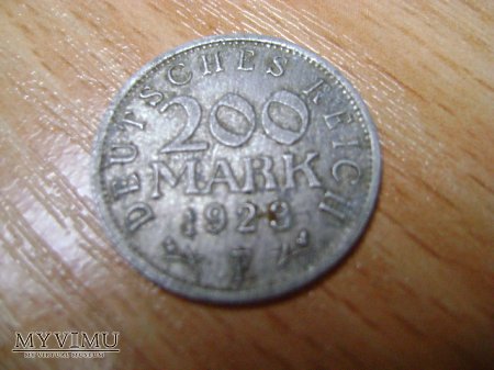 200 marek 1923 F