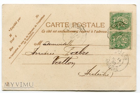 1902 Piękna wróżka czarodziejka stara pocztówka