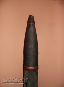 Radziecki nabój 76,2 mm, odłamkowy.