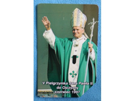 Duże zdjęcie V Pielgrzymka Jana Pawła II do Ojczyzny