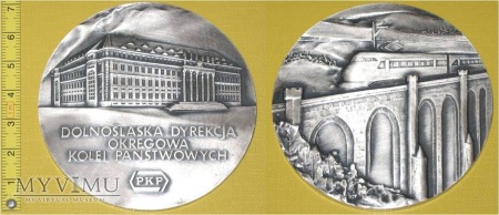Medal kolejowy Dolnośląskiej DOKP