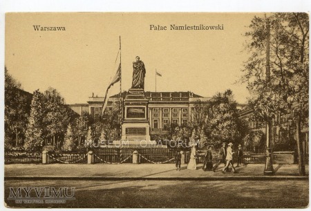 W-wa - Krakowskie Przed.- Pałac Prezydencki 1900 ~