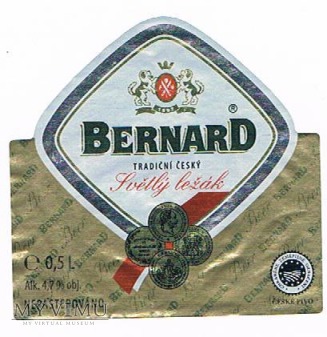 bernard tradiční český světlý ležák