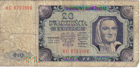 20 zł 1948r