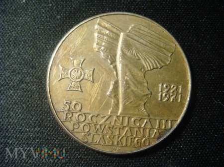 10 złotych 1971 -50 Rocznica Powstania Śląskiego