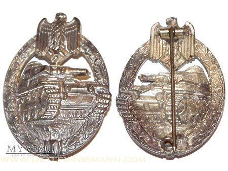 Panzer Kampf Abzeichen in Silber