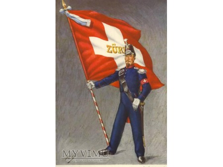 Duże zdjęcie Dawny mundur wojskowy z region Zurych