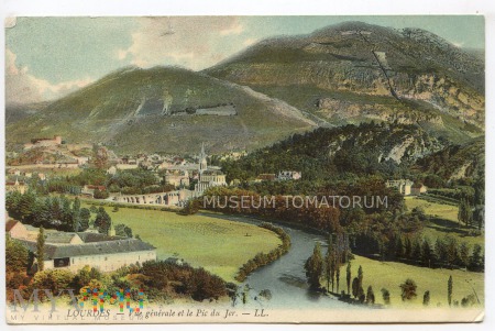 Duże zdjęcie Lourdes - widok ogólny - pocz. XX wieku