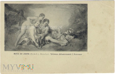 Boucher - Venus désarmant l'Amour - pocz. XX w.