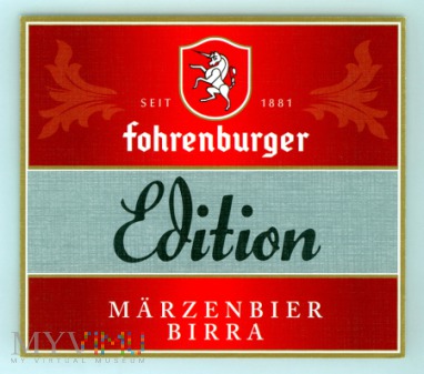 Fohrenburger Edition