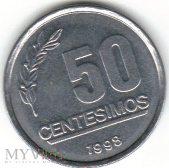50 CENTESIMOS 1998