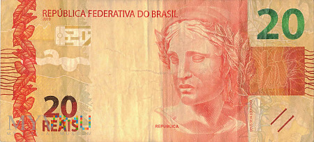 Brazylia - 20 reali (2010)