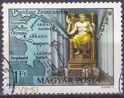 Statue of Zeus in Olympia, by Pheidias