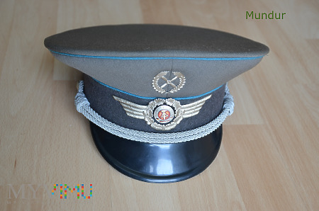 Czapka oficera lotnictwa NVA DDR Schirmmütze