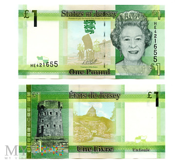 1 Pound 2018 (HE421655) States of Jersey