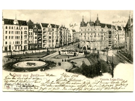 1902 Schöneberg BERLIN Viktoria-Luise Platz