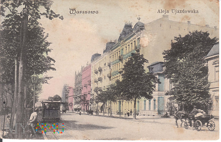 Aleja Ujazdowska Warszawa