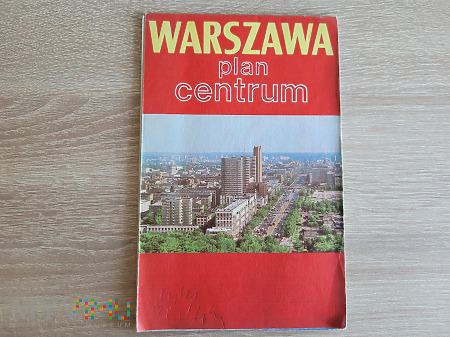 Warszawa - plan centrum