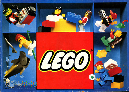 LEGO - książeczka reklamowa z 1990 roku