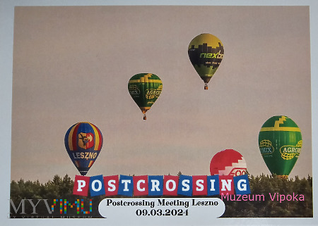 Postcrossing Meetup 9.03.2023 Leszno - Balony
