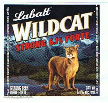 labatt wildcat strong 6,1% forte