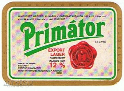 primátor export lager