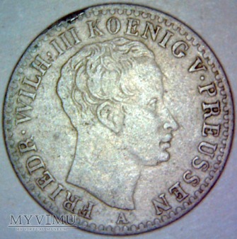 Fryderyk Wilhelm III 1797-1840-6 część talara 1822