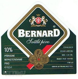 Duże zdjęcie bernard světlé pivo