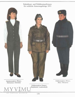 Kamizelka mundurowa kobieca DDR