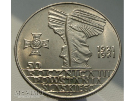 50 rocznica III Powstania Śląskiego, 10zł,1971 rok