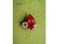 Odznaka krwiodawstwa PCK - kropla krwi
