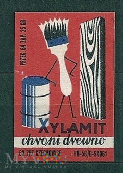 Xylamid chroni drewno.1962