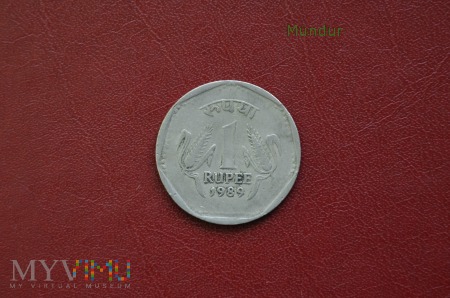 Duże zdjęcie Moneta: 1 rupee