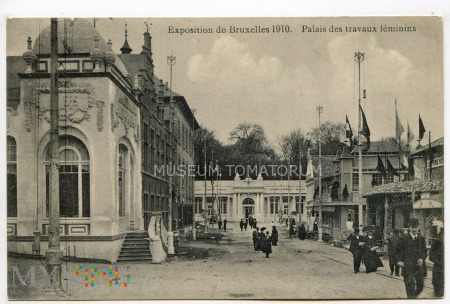 Brussels - Wystawa 1910 - Pałac prac kobiecych