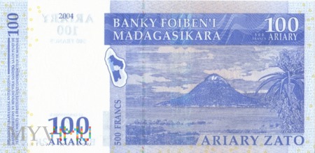 MADAGASKAR 100 ARIARY 2004