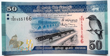 SRI LANKA 50 rupii 2016