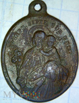 medalik św. Józef