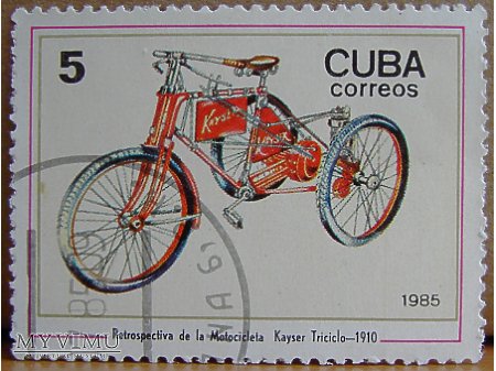 Kayser Triciclo 1910 znaczek