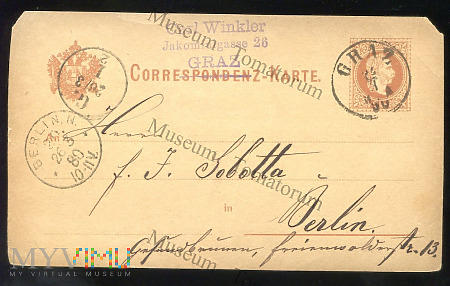 Austriacka Poczta - 1880