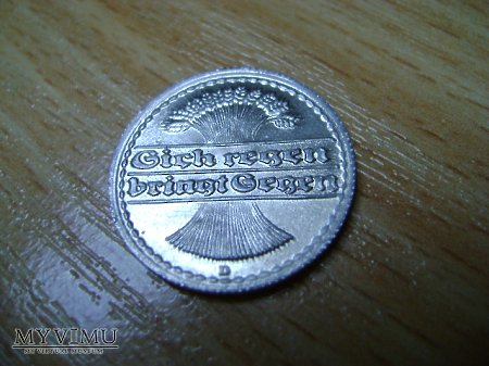 50 pfennigów 1920 D