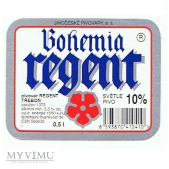 bohemia regent světlé pivo