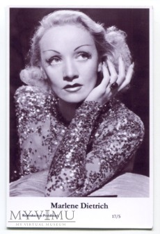 Marlene Dietrich Swiftsure Postcards 17/5