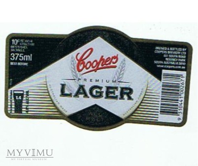 coopers premium lager