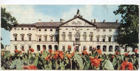 Duże zdjęcie W-wa - Pałac Krasińskich od ogrodu - 1965
