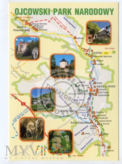 Mapka Ojcowa - 2000
