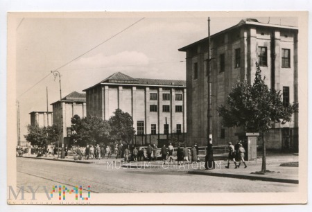 W-wa - Al. Jerozolimskie Muzeum Narodowe - lata 50