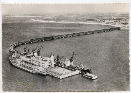 Duże zdjęcie Rochelle - La Pallice - molo i port -lata 50-te XX