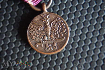 Miniatura Medalu Wojska za Wojnę 1939 – 1945